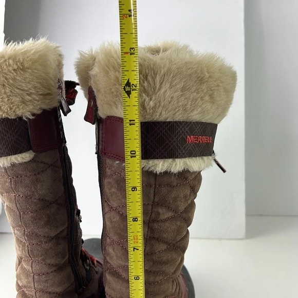 Merrell Tan Leather  Opt-warm Winter Boots - Picture 7 of 12